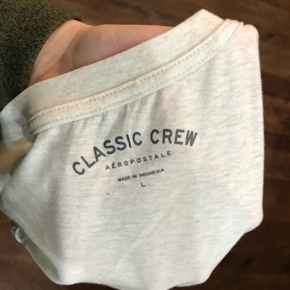 Embroidered Aero Crew neck t shirt - Picture 2 of 2